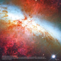 Poznámkový kalendář NASA 2024, 30 x 30 cm