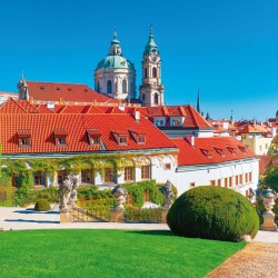 Poznámkový kalendář Praha 2024, 30 x 30 cm