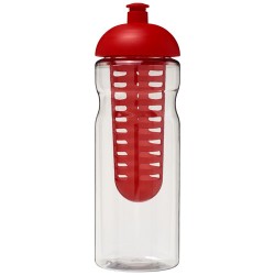 Sportovní láhev s infuzérema kupolovitým víčkem H2O Base 650 ml