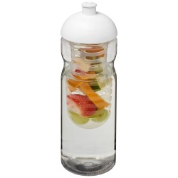 Sportovní láhev s infuzérema kupolovitým víčkem H2O Base 650 ml