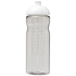 Sportovní láhev s infuzérema kupolovitým víčkem H2O Base 650 ml