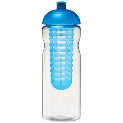 Sportovní láhev s infuzérema kupolovitým víčkem H2O Base 650 ml