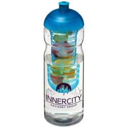 Sportovní láhev s infuzérema kupolovitým víčkem H2O Base 650 ml