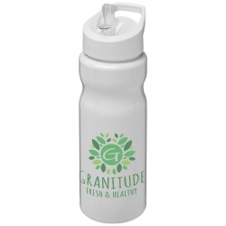 Sportovní láhev s víčkem s hubičkou H2O Base 650 ml