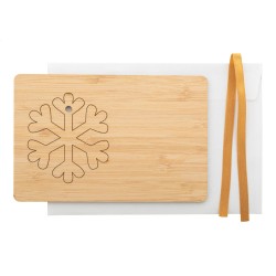 BooCard vánoční přání, sněhová vločka