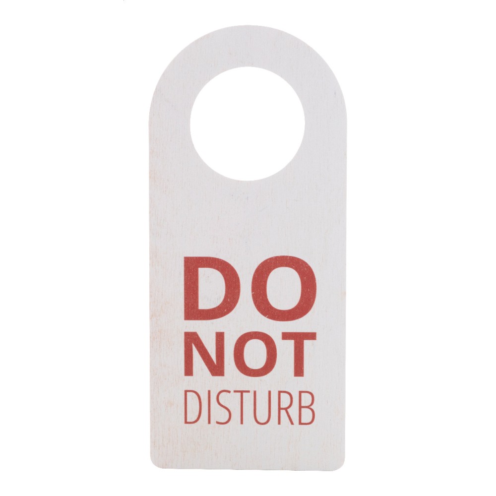 Disturb Wood zákazkový závěs na kliku na dvere