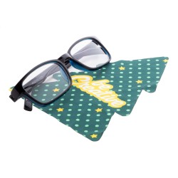 CreaClean Xmas vánoční čistící hadřík na brýle na zakázku