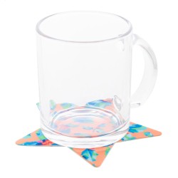 CreaFelt Drink Xmas podtácky vyrobené z RPET plsti na zakázku