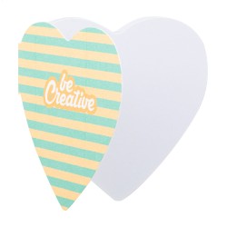 CreaStick Seed Heart lepicí poznámkový blok na zakázku