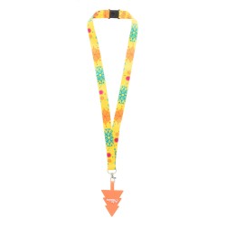 Subyard Mobile Xmas Safe lanyard s držákem mobilního telefonu RPET na zakázku