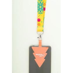 Subyard Mobile Xmas Safe lanyard s držákem mobilního telefonu RPET na zakázku