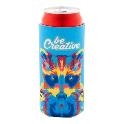 PrintCan Slim  RPET chladící obal na plechovku