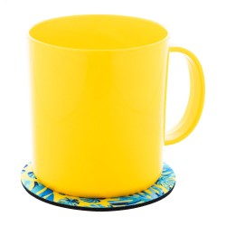 CreaFelt Drink Plus RPET plstěný podtácek, kruh