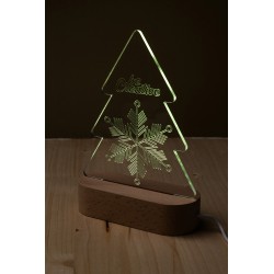 Woodify Xmas LED světelná trofej na vánoční stromeček