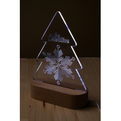 Woodify Xmas LED světelná trofej na vánoční stromeček