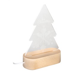 Woodify Xmas LED světelná trofej na vánoční stromeček