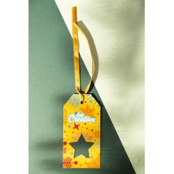 PrinTag Plus vlastní dárková visačka, hvězda