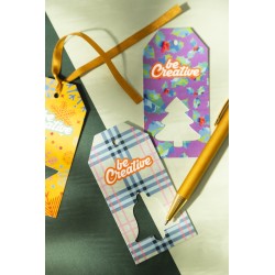 PrinTag Plus vlastní dárková visačka, hvězda