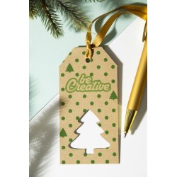 PrinTag Plus Eco vlastní dárková visačka, hvězda