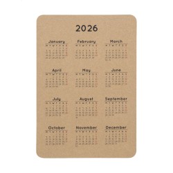 CreaDate Pocket Eco kapesní kalendář na zakázku