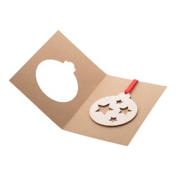 TreeCard Eco vánoční přání, hvězda