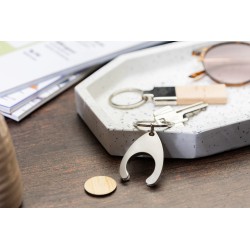 Zoinc přívěšek na klíče z RPU se žetonem na vozíku