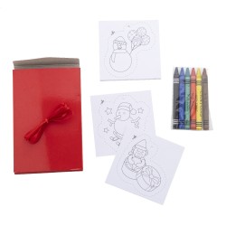 Rodjol vánoční sada na vybarvení