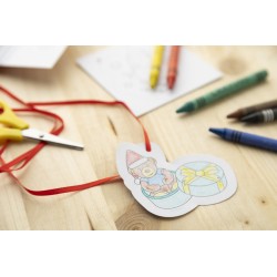 Rodjol vánoční sada na vybarvení