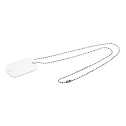 Delta náhrdelník s identifikačním štítkem