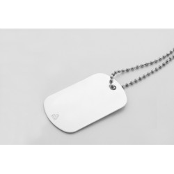 Delta náhrdelník s identifikačním štítkem
