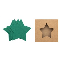 Vagnes vada vánočních podtácků z RPET