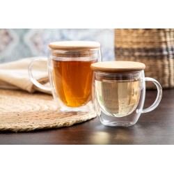 Grobina Mini skleněný termo hrnek