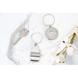 Cromo přívěsek na klíče do nákupního vozíku