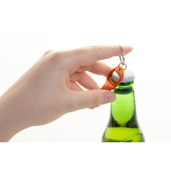 Biropi přívěšek na klíče s otvírákem na láhve