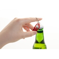 Biropi přívěšek na klíče s otvírákem na láhve