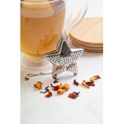 Suodatee vánoční čajítko, hvězda