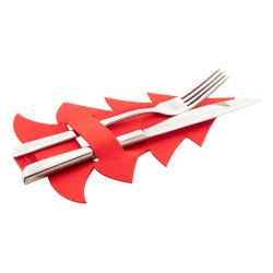 Tonsvik sada vánočních držáků na příbory RPET