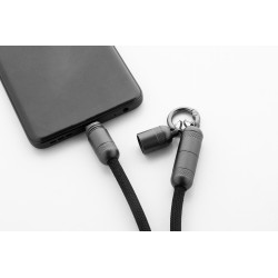 Fastly 60W kabel na mobilní telefon RPET s poutkem