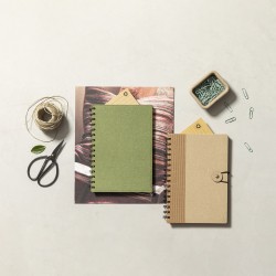 Idina Kroužkový zápisník A5