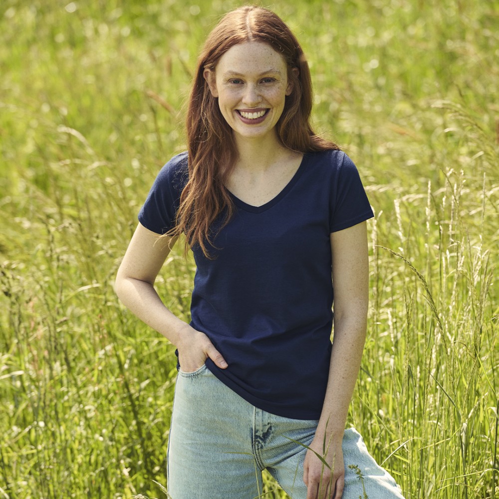 Iconic V-Neck Dámské barevné tričko 