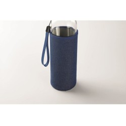 UTAH DENIM skleněná 500ml láhev v pouzdře