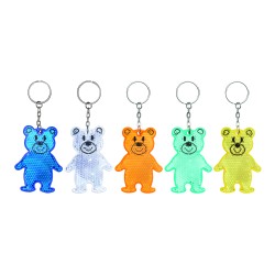 Reflexní přívěšek na klíče TEDDY