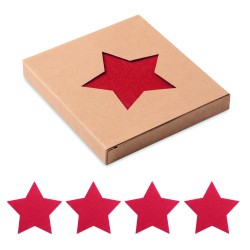 STARGUARD Sada 4 RPET plstěných podtácků