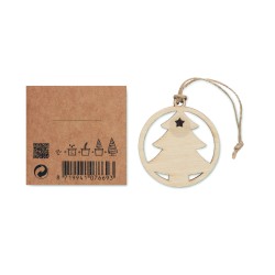 ARSEED Dřevěná ozdoba, stromek