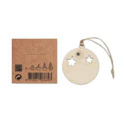 ROSEED Dřevěná ozdoba, koule