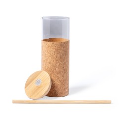 Tromury Borosilikátová láhev s brčkem 500ml