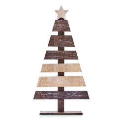 PUINEN Dřevěný vánoční stromeček