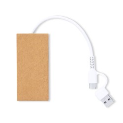 Hasgar USB rozbočovač z recyklovaného kartonu