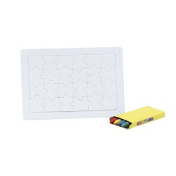 Zeta Puzzle s voskovkami