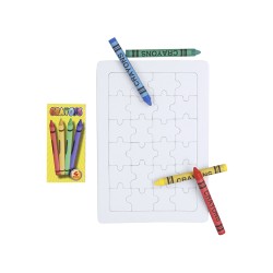 Zeta Puzzle s voskovkami